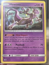 Pokemon Mewtwo SM214 Holo Promo - SM Set English Basic 120  on eBay