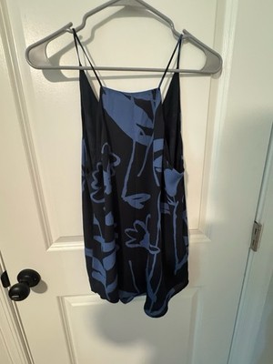 NWT Loft Women s Navy And Blue Tank Top, Size Medium