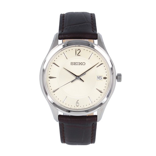 Seiko Orologio da Uomo Analogico Quarzo Acciaio vetro zaffiro SUR299P1