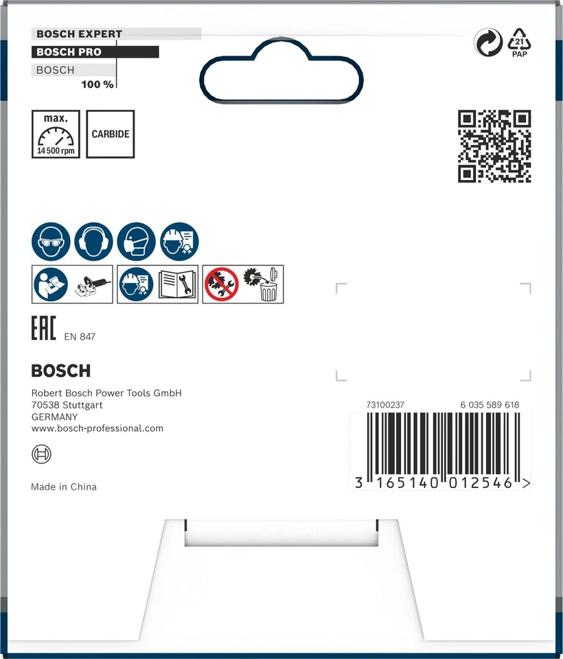 Bosch PRO Scheibenfräser, 105×20×2,8 mm, 10 Zähne - Bild 3 von 4