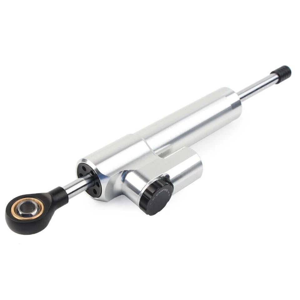 Amortiguador de dirección estabilizador plateado para Kawasaki Ninja 1000 ZX1000G / ZX1000 ABS Foto 4 de 4