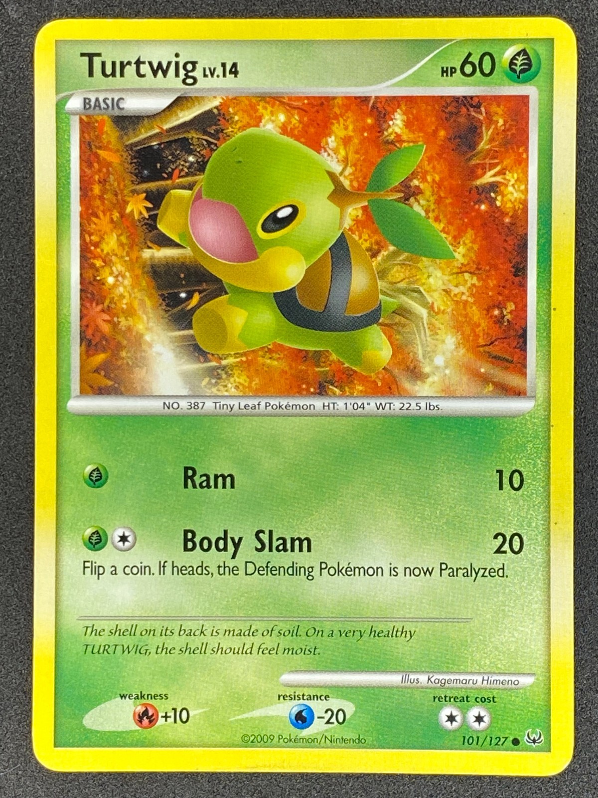 Pokémon Turtwig 101/127 PL Platinum LP