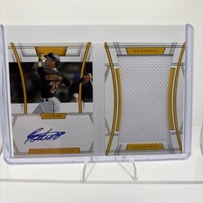 20/99 2023 National Treasures ENDY RODRIGUEZ #153 Patch Auto Booklet Pirates