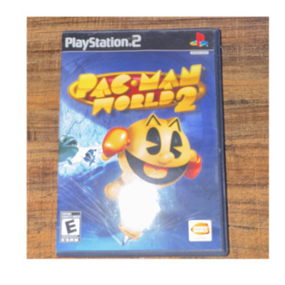Namco Pac-Man World 2 PS2 2002 NTSC-U/C E Manual Case Multiplayer