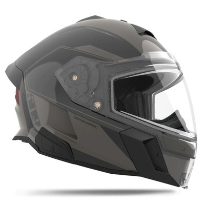 509 Snowmobile Delta V Commander Helmets-Black Ops-Large