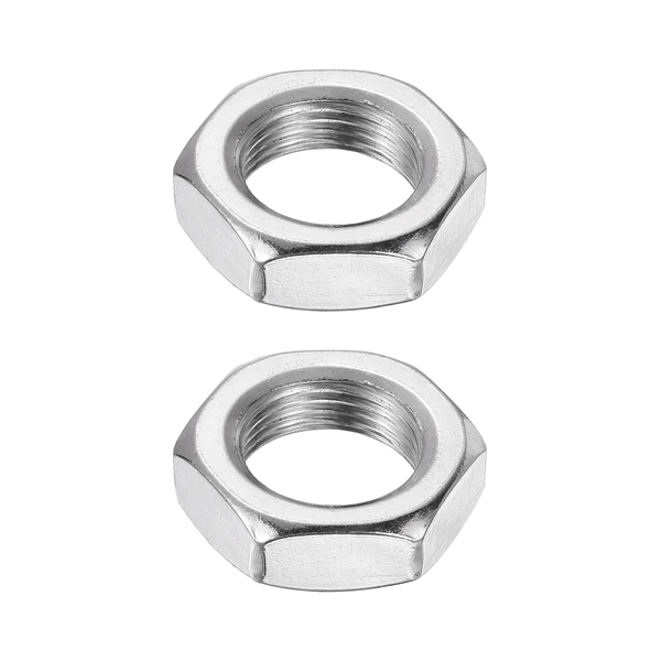 M20X1,5Mm Sechskantmuttern, 2Stk 304 Edelstahl Metrische Feingewinde-Sechskant-S-image