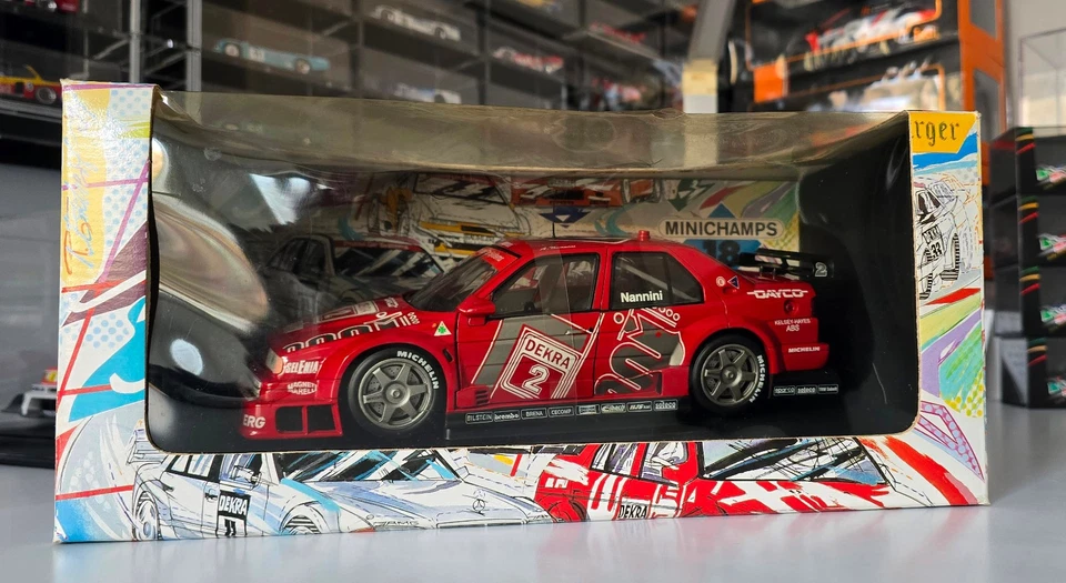 1/18 Minichamps 180940202 Alfa Romeo 155 V6 Ti DTM 1994 Nannini - Immagine 2 di 4