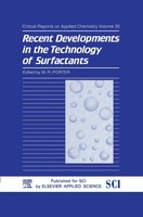M. R. Porter | Recent Developments In The Technology Of Surfactants | Buch | Vi