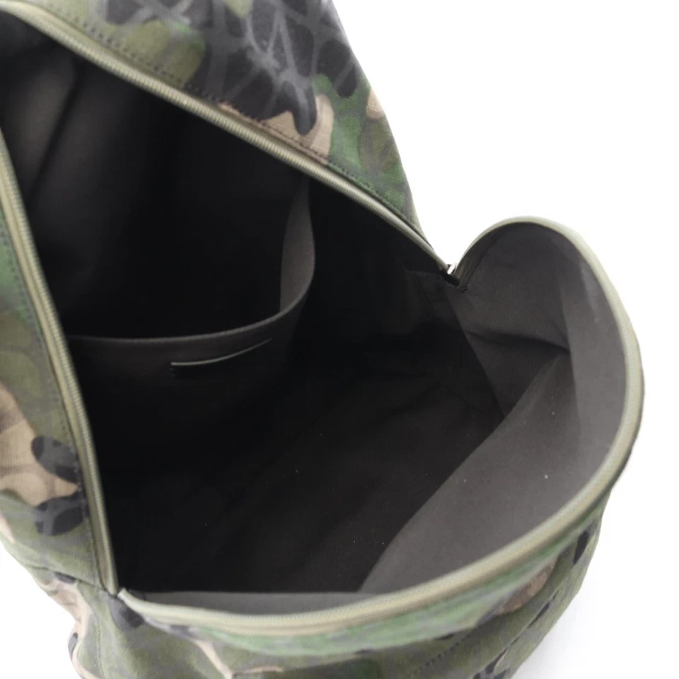 Mochila de lona Valentino para hombre verde talla única Foto 4 de 4