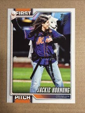 2026 Topps Series 1 Jackie Hornung First Pitch #FP-7 FREE SHIPPING