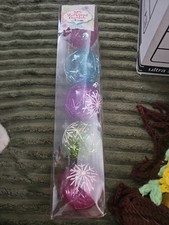5 Pack Shatterproof Ornaments