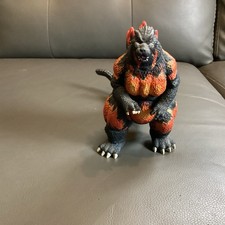 2002 Burning Godzilla Movie Monster Series Figure Bandai 6"