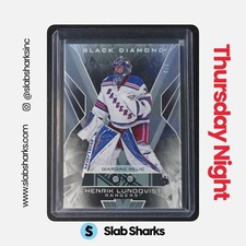 2025 UPPER DECK BLACK DIAMOND #BDB-HL HENRIK LUNDQVIST DOUBLE RELIC /5