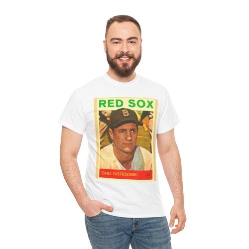 1964 CARL YASTRZEMSKI Programa Cubierta Tarjeta de puntuación Arte Camiseta Béisbol Arte - Imagen 13 de 50