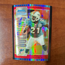 Topps 2005 Bowman Chrome Travis Daniels #165 Miami Dolphins Rookie Card. rookie card picture