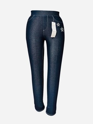 Stooker Boys&Girls Leggings Fit Lea marineblau Sternmuster Mädchen Größe 9 Jahre