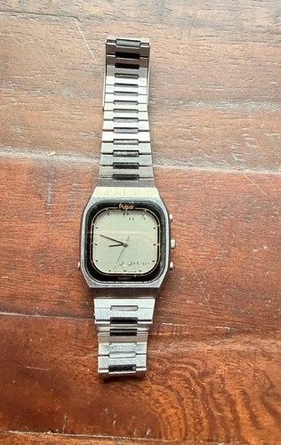 Vintage Seiko PULSAR Ana-Digital Y951-5009 World Time Mens Watch RARE June 1983