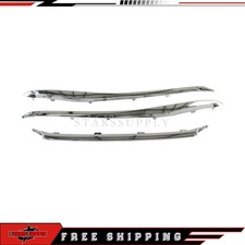 5312348070 Chrome Grille Trim Set Of 3 For 21-24 Toyota Venza 5312348070 Chrome Grille Trim Set Of 3 For 21-24 Toyota Venza