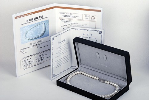 Collar de perlas japonesas Akoya IRIS-SPIRA 50 perlas 8,0-8,5 mm - Imagen 2 de 16