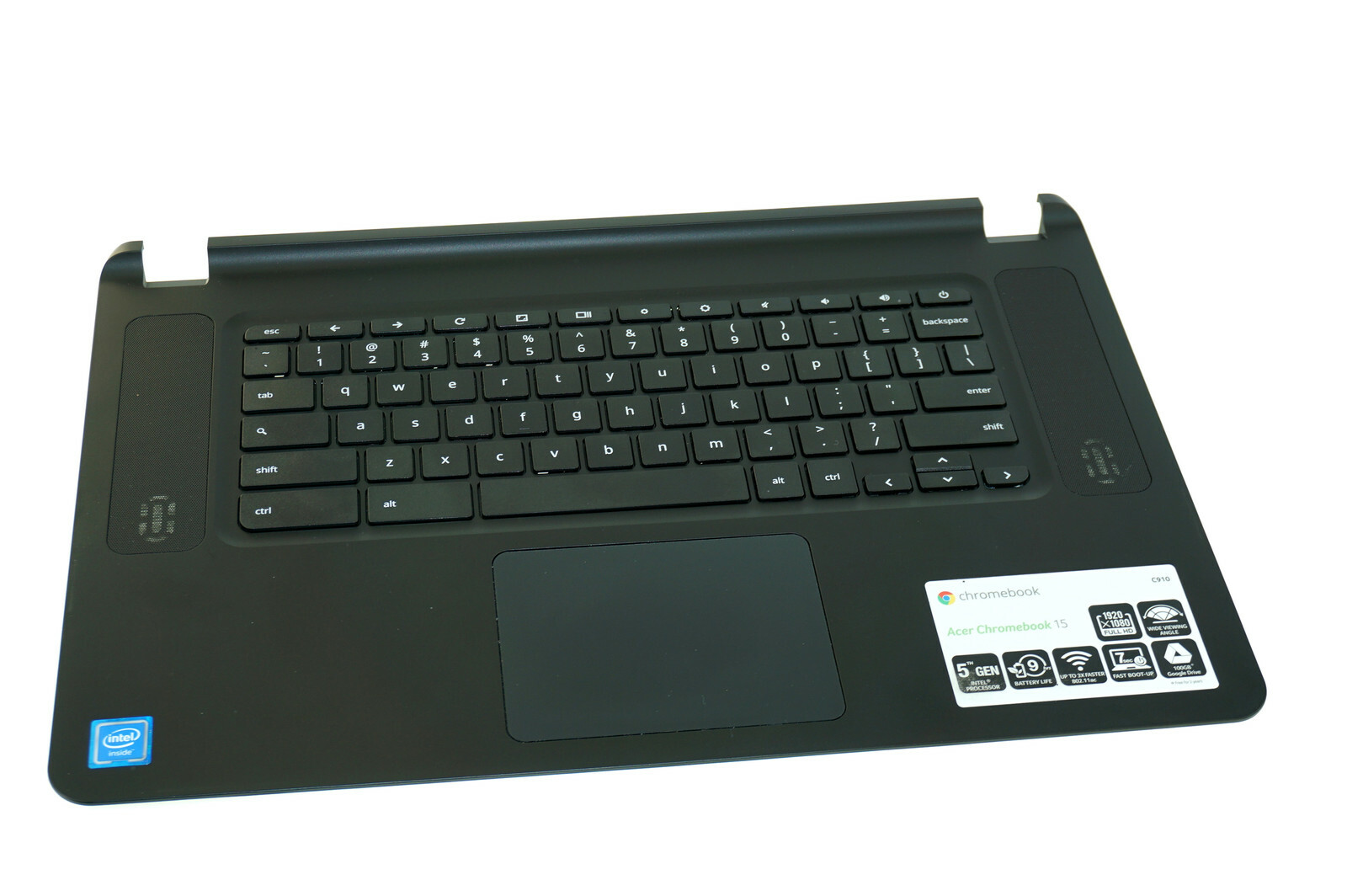 EAZRF003020 AEZRFU00110 ACER TOP COVER W-KEYBOARD CHROMEBOOK 15 C910-C37P (BD12)
