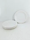 set lot 4 SALAD PLATE white NEW FIESTA 7 1/4"