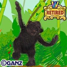 Webkinz GORILLA HM040 - NEW, SEALED/UNUSED CODE