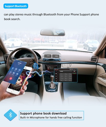 Autoradio GPS DVD Carplay Für Mercedes Benz E-class W211 E200 E350 E270 CLS W219 - Bild 5 von 11