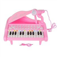 Piano Keyboard Toy 24 Keys Pink Electronic Musical Multifunctional Instrument... on sale Piano Keyboard Toy 24 Keys Pink Electronic Musical Multifunctional Instrument... on sale