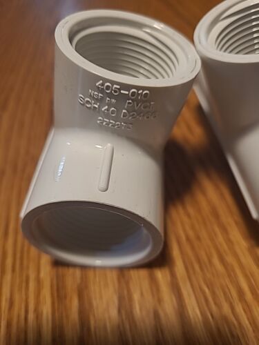 (6x) 1" SCH 40 PVC TEE FPTxFPTxFPT LOT Spears 405-010 FREE SHIPPING - Picture 4 of 12