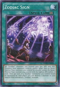 Zodiac Sign - RATE-EN058 - Common - Unlimited Edition x3 - Near Mint