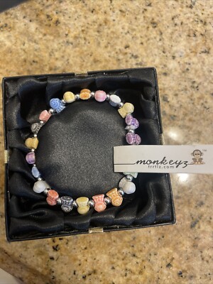 Monkeyz Multicolor Bracelet Size Adjustable IN BOX with Tag