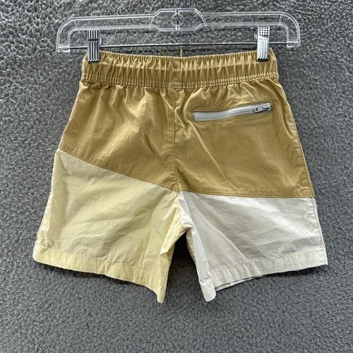 Wonder Nation Shorts Boys Size Small Beige Color Block Casual Shorts Boys Size S - Picture 2 of 14