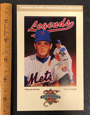 Nolan Ryan New York Mets Texas Rangers 1992 L...
