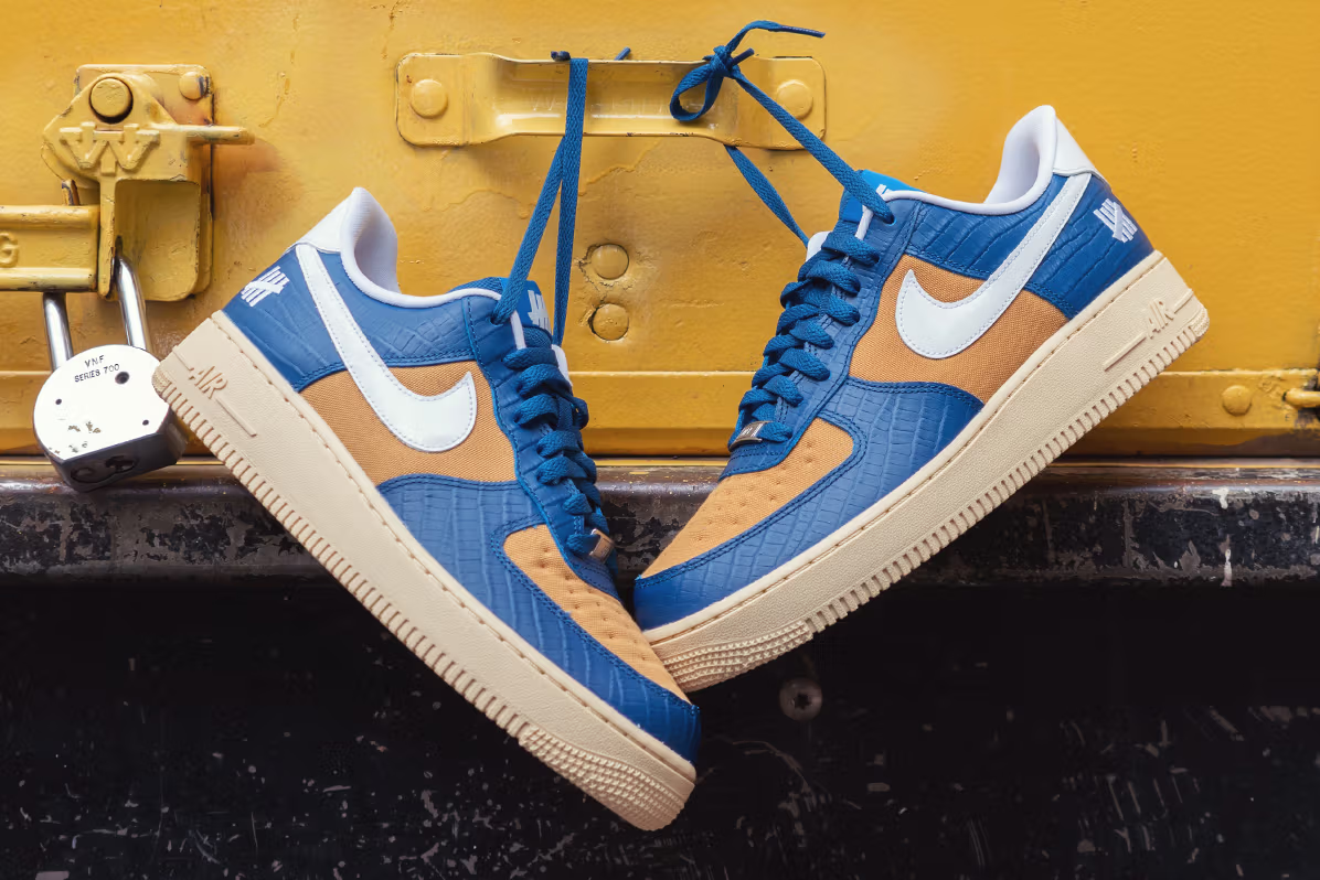 UNDEFEATED × Nike Air Force 1 Nike Undefeated x Air Force 1 Low Celestine Blue for Sale