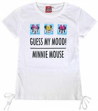 Image of Minnie Mouse girls t-shirt short sleeve crew neck