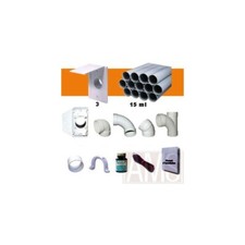 Kit 3 prises grandes portes + Pvc 15m  Kit 3 prises grandes avec 15m