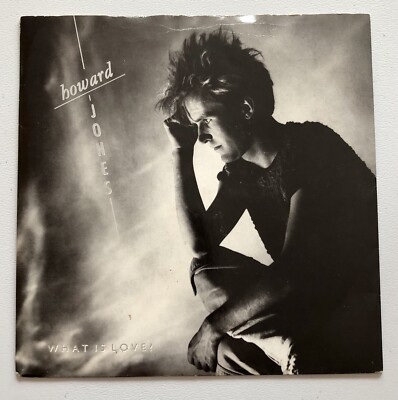 HOWARD JONES What Is Love? 7'' UK 45rpm Picture Sleeve Solid Centre VG+/EX