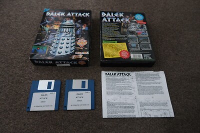 Dalek Attack von Alternative Software ~ originalverpacktes Amiga-Spiel