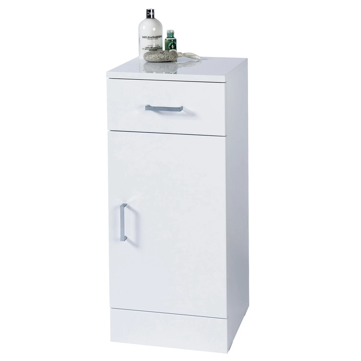 Arezzo Freestanding High Gloss Assembled Bathroom Cabinet Soft