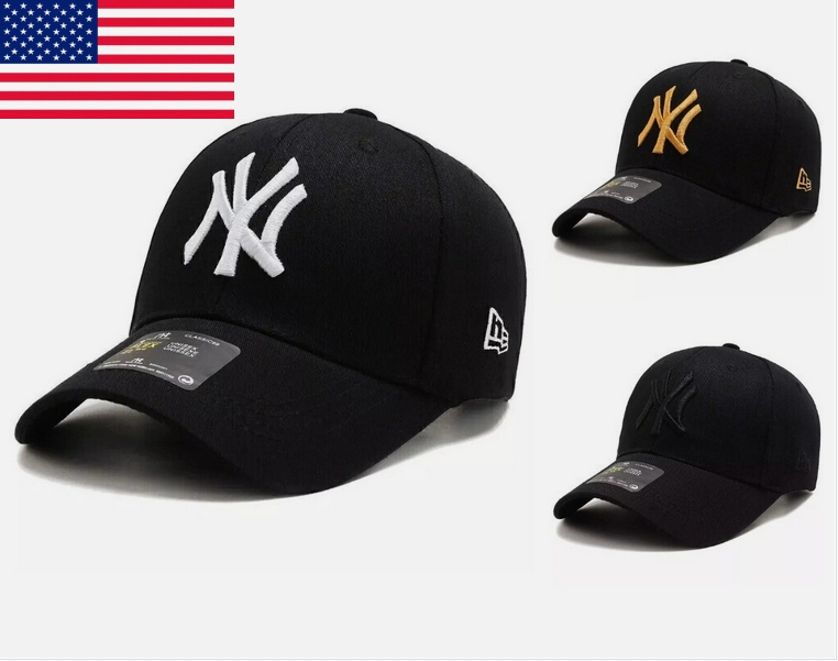 NY Yankees Unisex Cotton Snapback Baseball Cap for Men & Women
