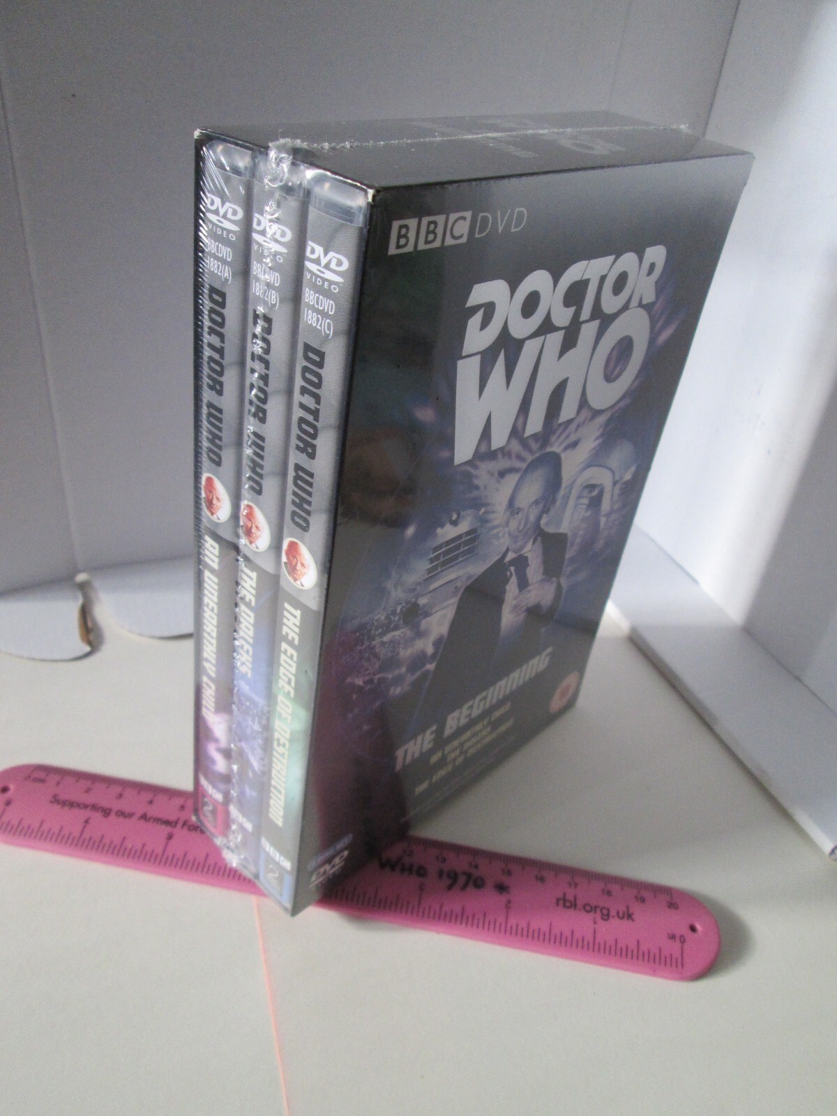 DOCTOR WHO dvd set The Beginning AN UNEARTHLY CHILD, DALEKS, EDGE