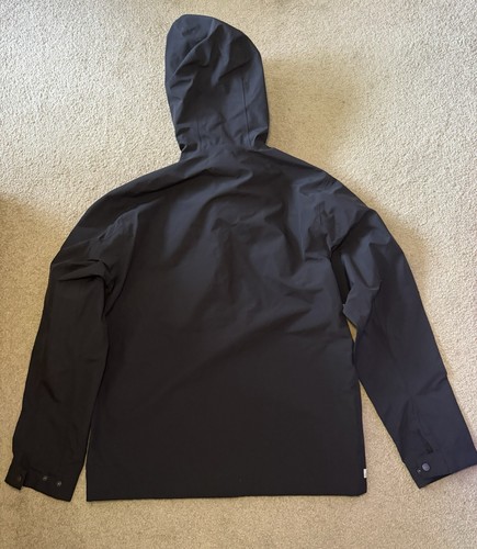 NWT Vuori Men’s Palisades Rain Waterproof Hoodie Jacket * Black * Large - Bild 3 von 7