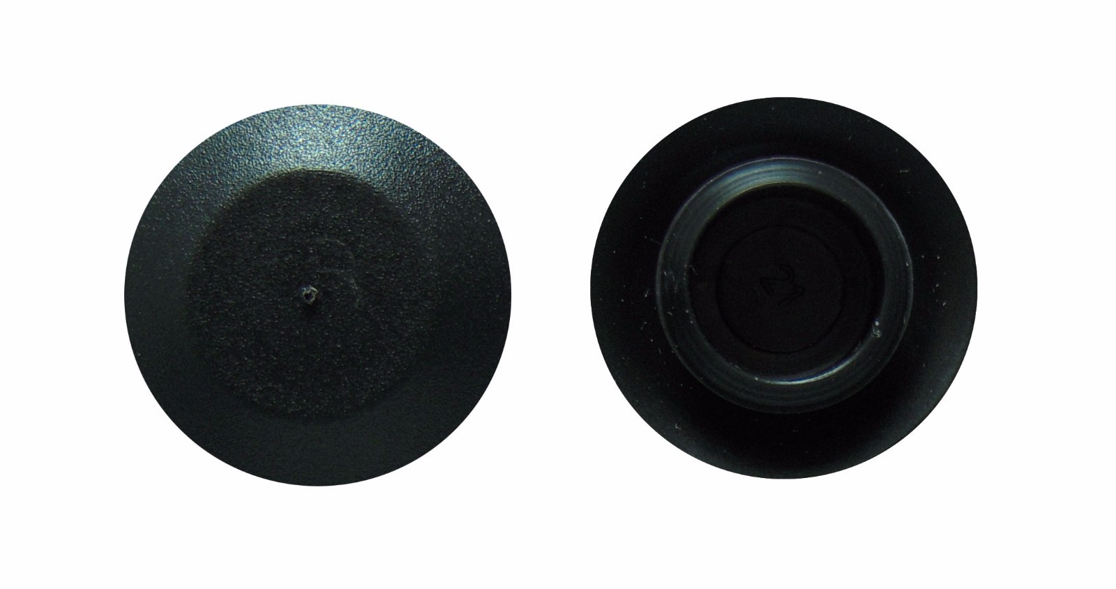 1/4" Flush Mount Black Plastic Body and Sheet Metal Hole Plugs Qty 25 0