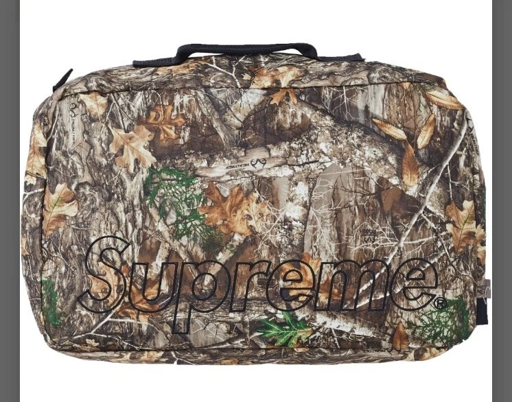 SUPREME FW'19 Cordura Duffle Bag Real Tree Camo