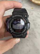 Casio G Shock Frogman Model GF-100BP-1DR Purple Trim Model No 3185 Rare Color