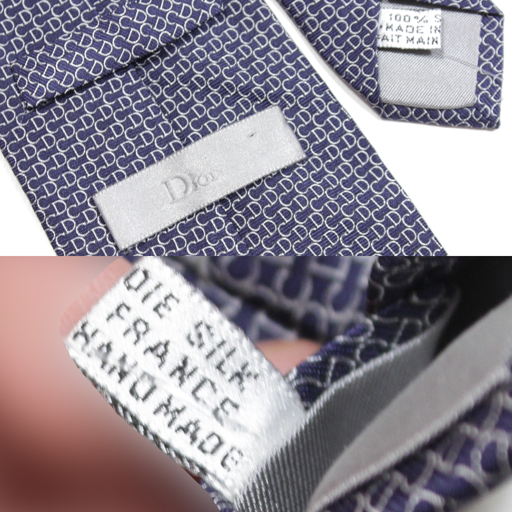 Dior Homme 00S Hedi Slimane Era CD Monogram Silk Tie Vintage | eBay