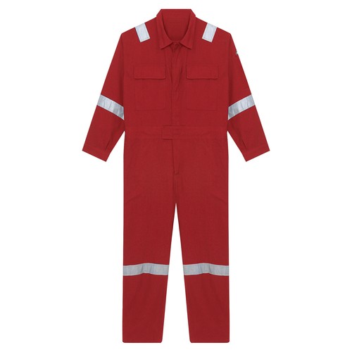 Men's Work Coveralls Lightweight Reflective Strip Long Sleeve Safety Jumpsuit - Picture 23 of 72