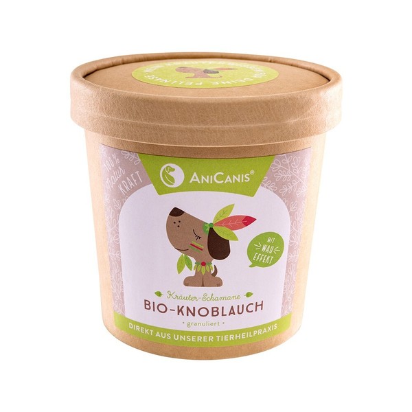 Anicanis Bio Knoblauch Granulat FüR Hunde | Haut Fell Darm & Immunsystem, 175G-image
