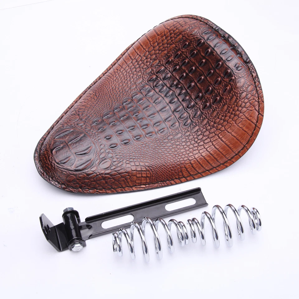 Kit de soporte de resorte de asiento individual para motocicleta Honda Yamaha Kawasaki Suzuki Bobber Foto 2 de 4