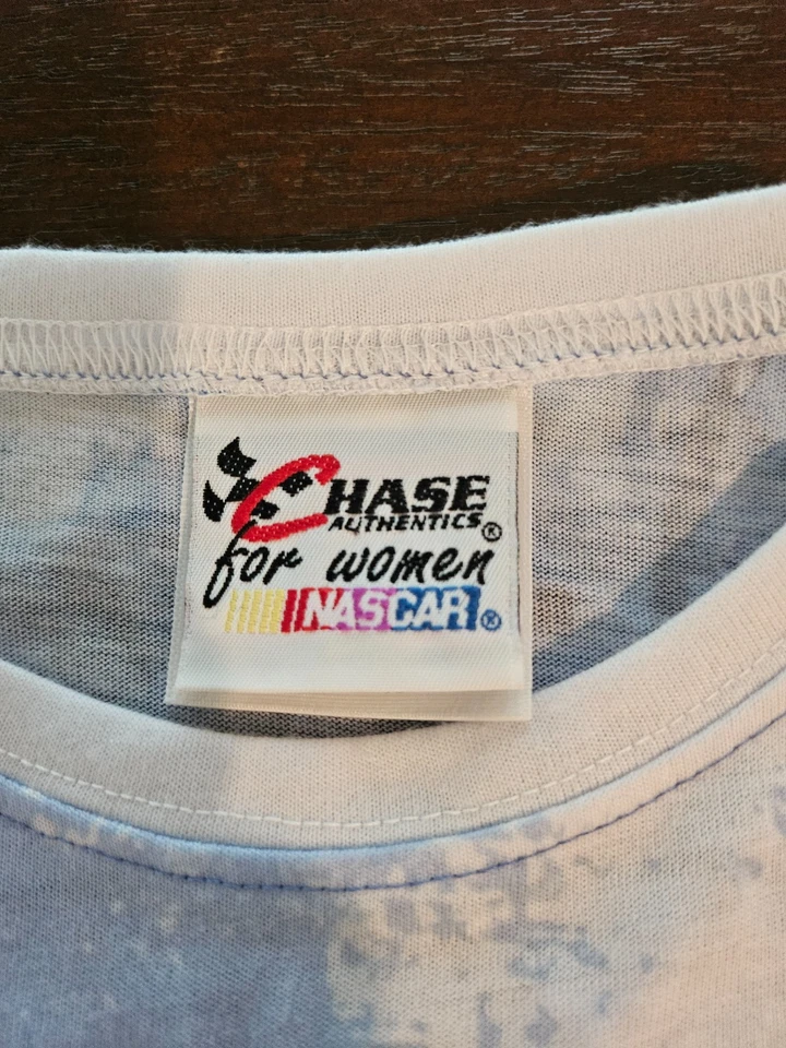 CAMISETA SIN MANGAS VINTAGE CHASE DAMAS ESTAMPADO TOTAL TACHONADA #48 Jimmy Johnson 2X Grande Foto 3 de 4